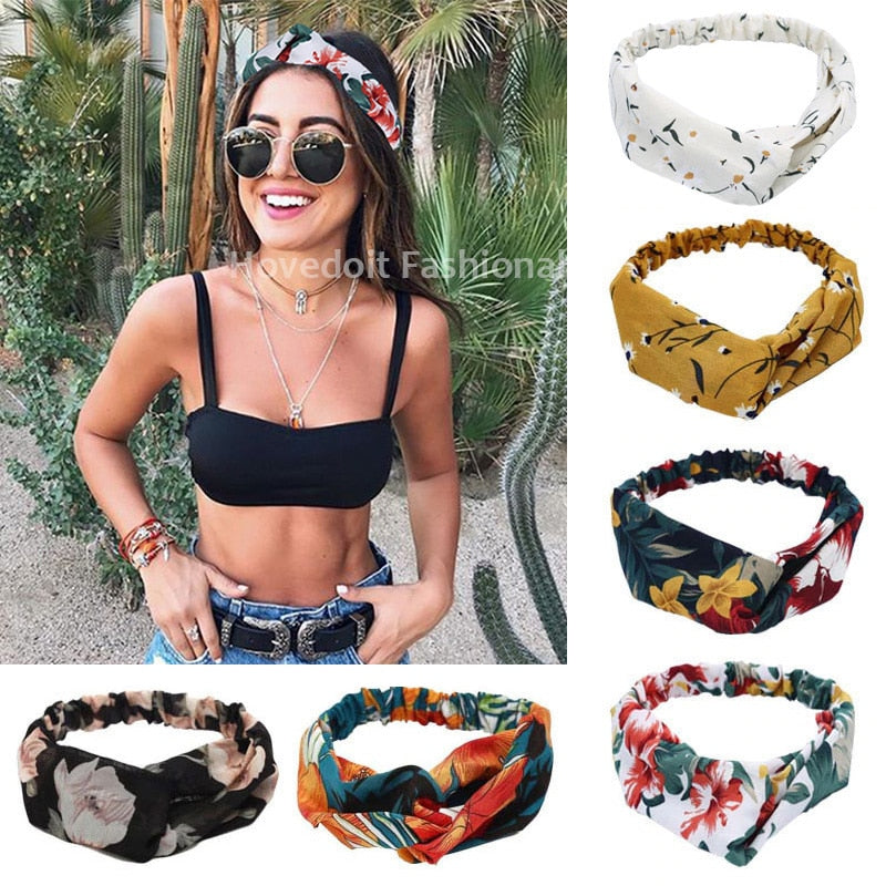 Fashion Women Girls Summer Bohemian Hair Bands