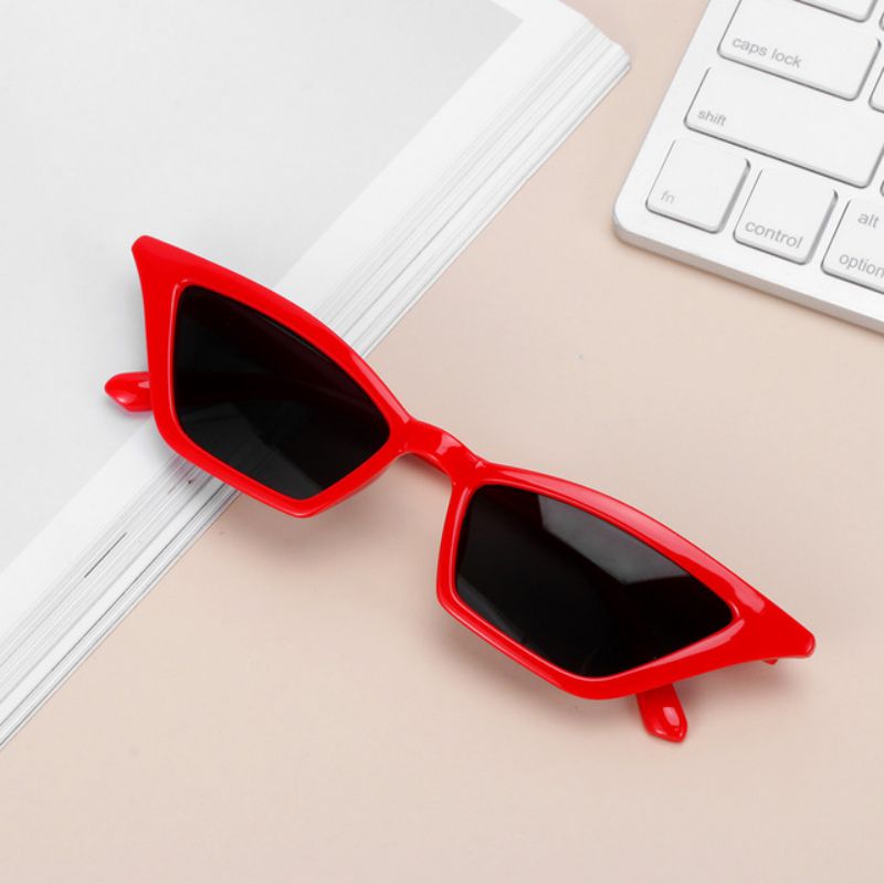 Fashion Women Vintage Cat Eye Sun Glasses  Small Frame UV400 Sun Shades Glasses Street Eyewear Luxury Trending Sunglasses