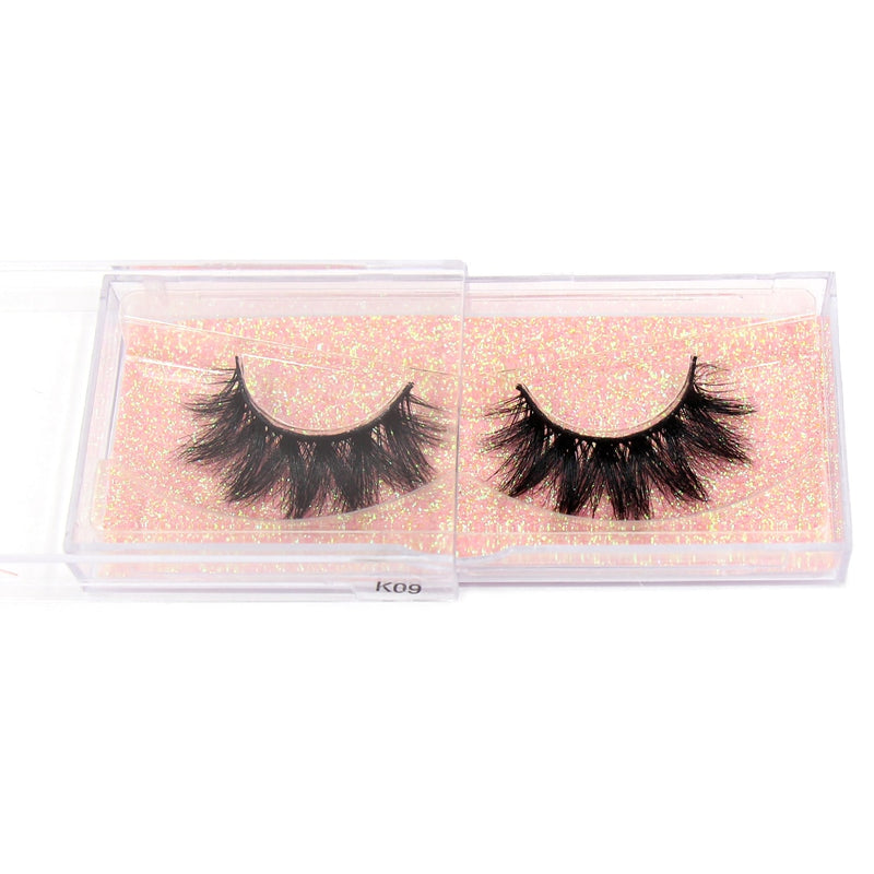 FOXESJI Mink Lashes Eyelashes Fluffy Natural Soft Cross False Eyelashes Eyelash Extension Volume 3D Mink Lashes Eyelashes Makeup