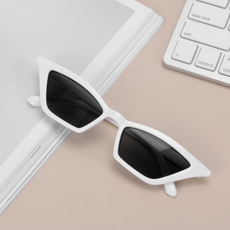 Fashion Women Vintage Cat Eye Sun Glasses  Small Frame UV400 Sun Shades Glasses Street Eyewear Luxury Trending Sunglasses