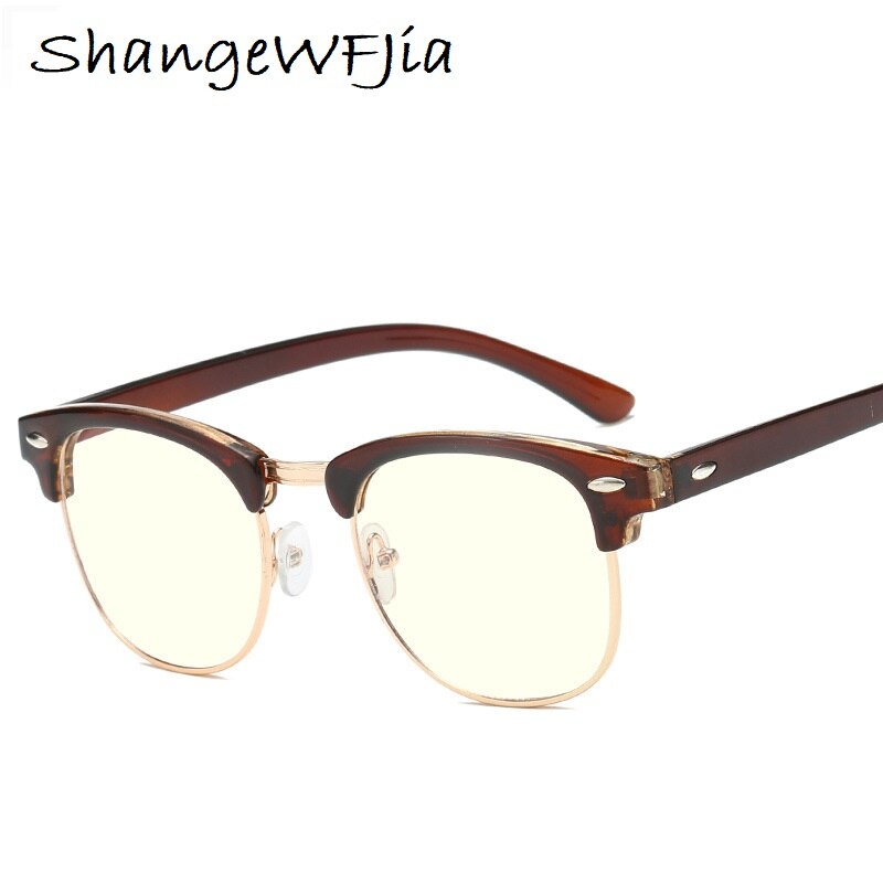 Classic Myopia Glasses Women Men Optical Glasses metal  Eyewear Frame Spectacles Glasses