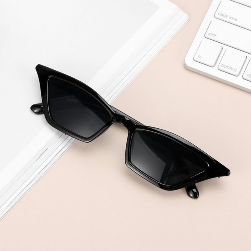 Fashion Women Vintage Cat Eye Sun Glasses  Small Frame UV400 Sun Shades Glasses Street Eyewear Luxury Trending Sunglasses