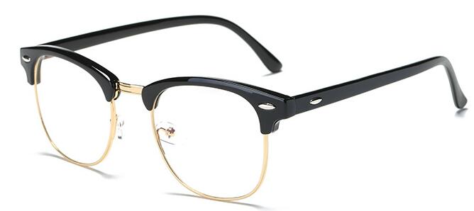 Classic Myopia Glasses Women Men Optical Glasses metal  Eyewear Frame Spectacles Glasses