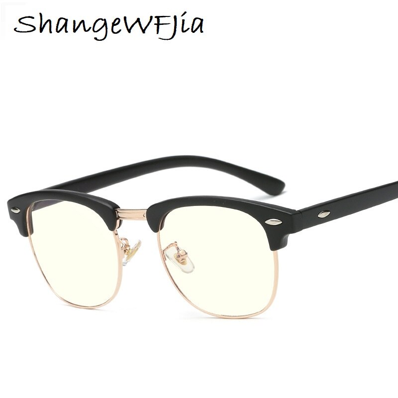 Classic Myopia Glasses Women Men Optical Glasses metal  Eyewear Frame Spectacles Glasses