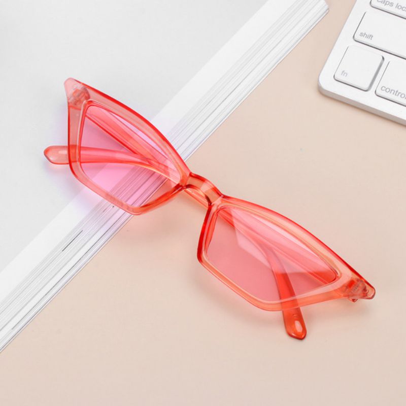 Fashion Women Vintage Cat Eye Sun Glasses  Small Frame UV400 Sun Shades Glasses Street Eyewear Luxury Trending Sunglasses