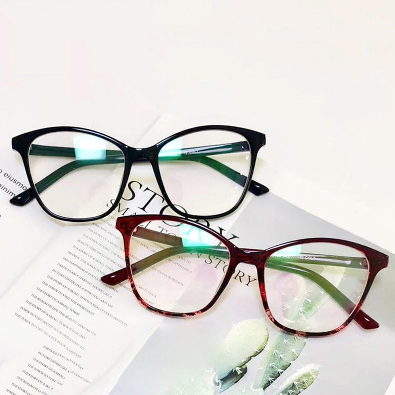 RBROVO 2021 Oversized Cateye Glasses Frame Women Luxury Brand Glasses Women Eye Glasses Frames for Women Lentes De Lectura Mujer