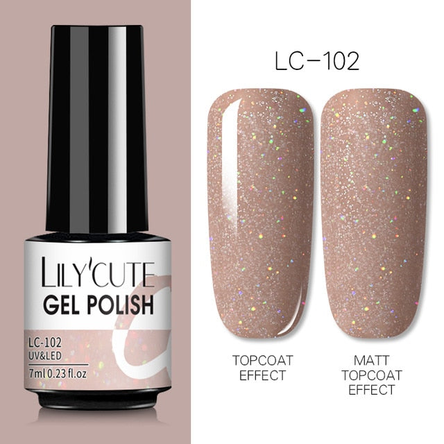 Nails Gel Polish LILYCUTE- 7ml